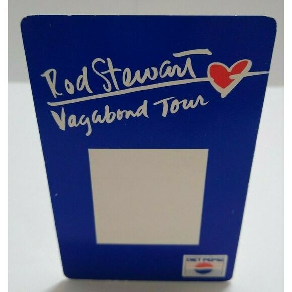 Rod Stewart Backstage Pass Vagabond Heart Tour Original 1991 Pop Music Concert - Picture 2 of 3